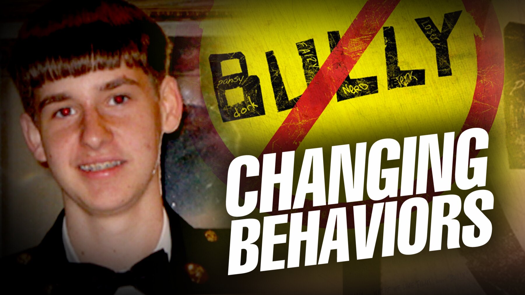 Changing Behaviors, televised segment graphic featuring Tyler